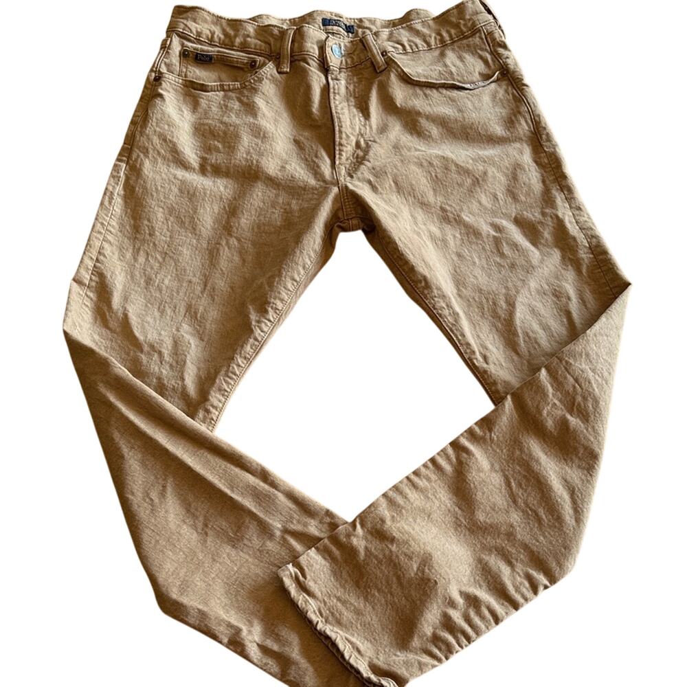 Ralph Lauren Men's Slim Fit Jeans in Brown